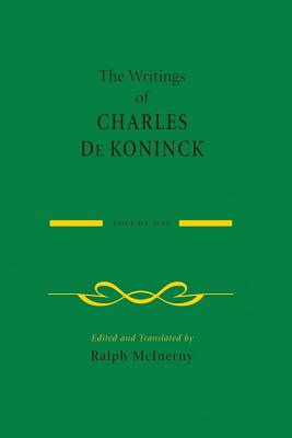 The Writings of Charles De Koninck