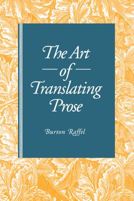 The Art of Translating Prose