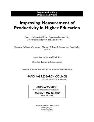 Improving Measurement of Productivity in Higher Education