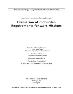 Report Series: Committee on Planetary Protection
