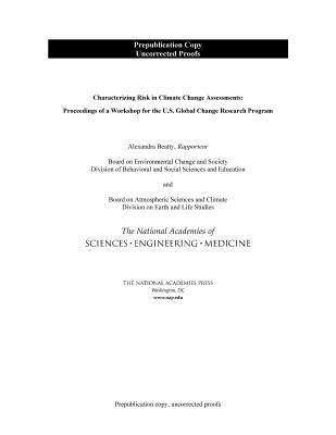Characterizing Risk in Climate Change Assessments