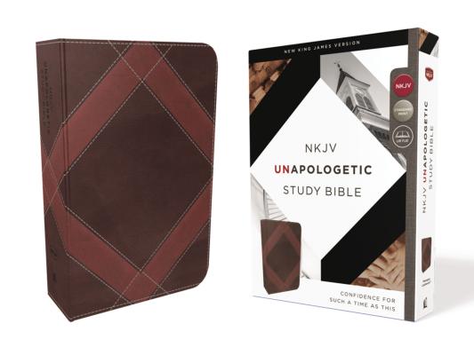 NKJV, Unapologetic Study Bible, Leathersoft, Brown, Red Letter