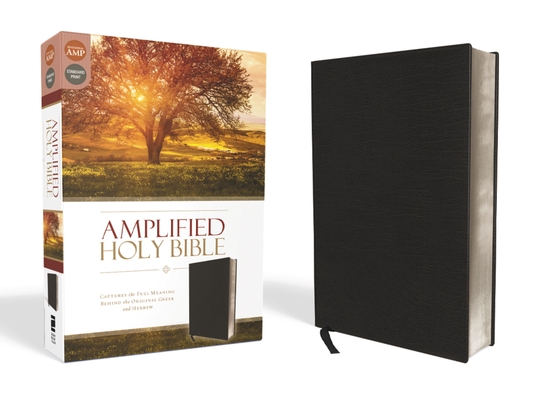 Amplified Holy Bible, Bonded Leather, Black