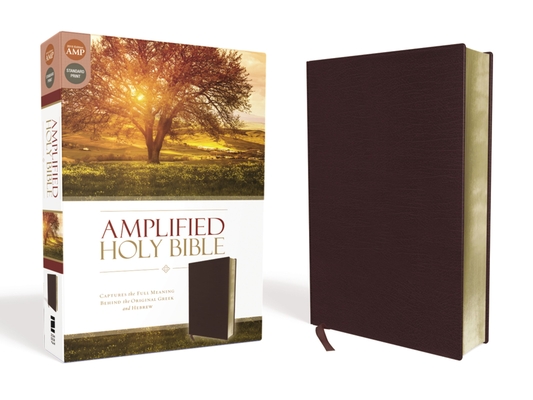 Amplified Holy Bible, Bonded Leather, Burgundy