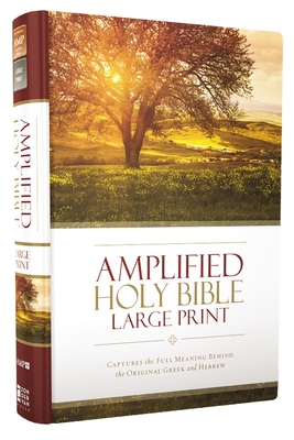 Amplified Holy Bible, Large Print, Hardcover