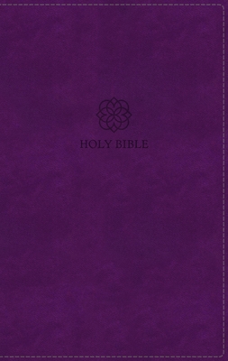 NRSVue, Holy Bible, Personal Size, Leathersoft, Purple, Comfort Print