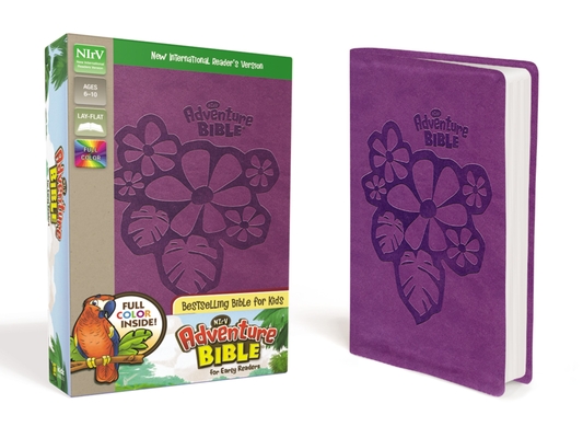 NIrV, Adventure Bible for Early Readers, Leathersoft, Purple, Full Color