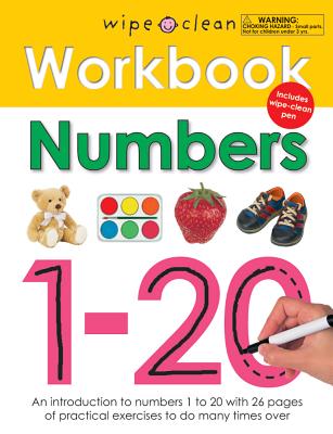 Wipe Clean Workbook Numbers 1-20