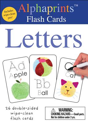 Alphaprints: Wipe Clean Flash Cards Letters