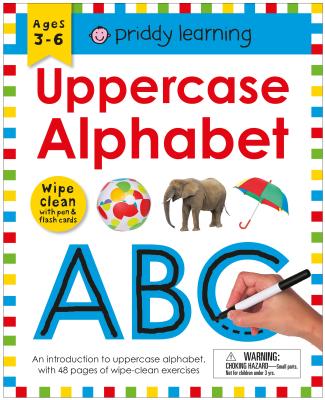 Wipe Clean Workbook: Uppercase Alphabet (enclosed spiral binding)