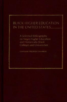 Black Higher Education in the United States