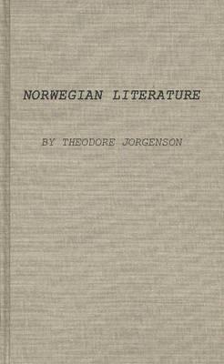 Norwegian Literature in Medieval and Early Modern Times