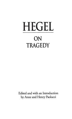 Hegel on Tragedy