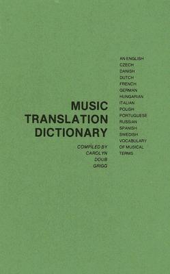 Music Translation Dictionary