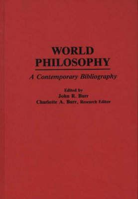 Handbook of World Philosophy