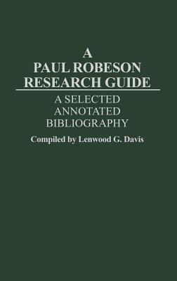 A Paul Robeson Research Guide