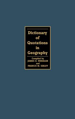 Dictionary of Quotations in Geography