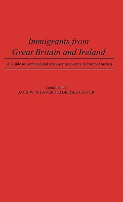 Immigrants from Great Britain and Ireland