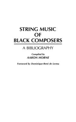 String Music of Black Composers