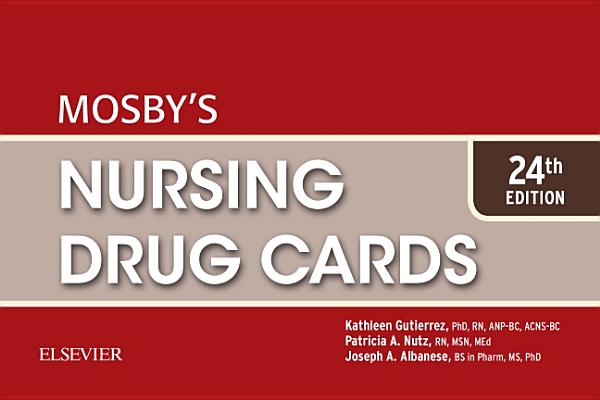 Mosby's Nursing Drug Cards