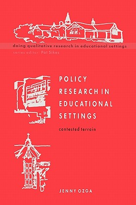 Policy Research in Educational Settings