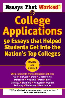 Essays that Worked for College Applications