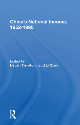 China''s National Income, 1952-1995