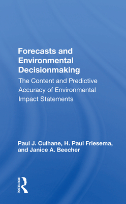 Forecasts And Environmental Decision Making