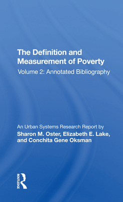 The Definition and Measurement of Poverty