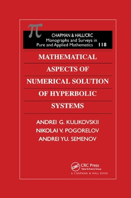 Mathematical Aspects of Numerical Solution of Hyperbolic Systems