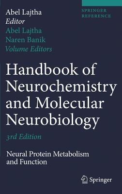 Handbook of Neurochemistry and Molecular Neurobiology