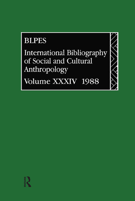 IBSS: Anthropology: 1988 Vol 34