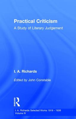 Practical Criticism        V 4