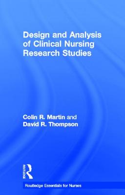 Design and Analysis of Clinical Nursing Research Studies