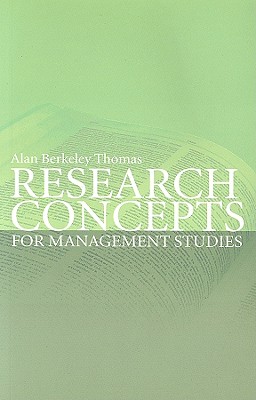 Research Concepts for Management Studies