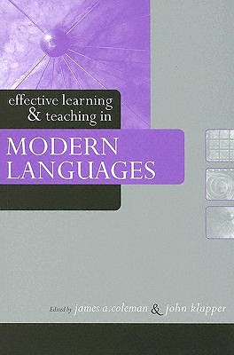 Effective Learning and Teaching in Modern Languages