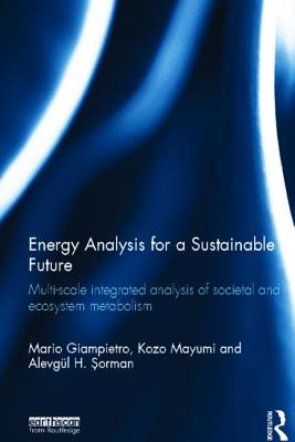 Energy Analysis for a Sustainable Future