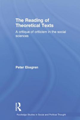 The Reading of Theoretical Texts