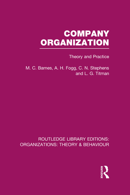 Company Organization (RLE: Organizations)