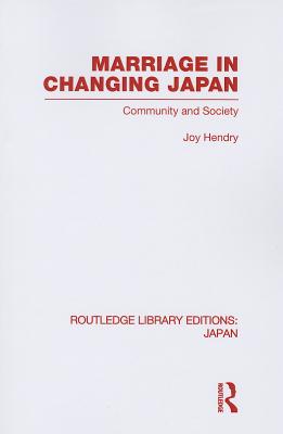 Marriage in Changing Japan