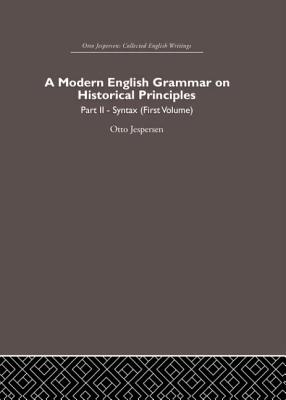 A Modern English Grammar on Historical Principles