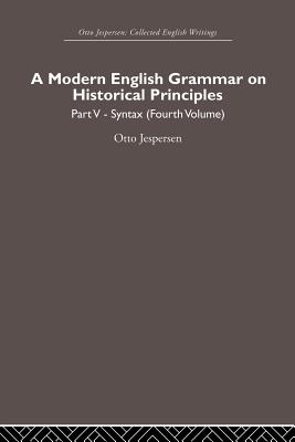 A Modern English Grammar on Historical Principles