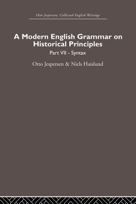 A Modern English Grammar on Historical Principles