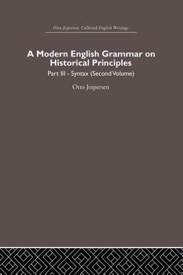 A Modern English Grammar on Historical Principles