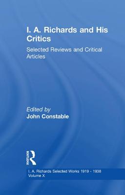 I A Richards & His Critics V10
