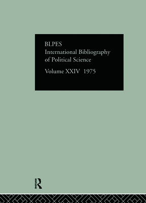 IBSS: Political Science: 1975 Volume 24