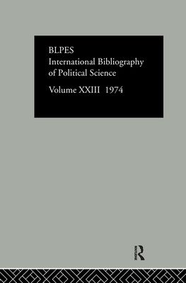 IBSS: Political Science: 1974 Volume 23