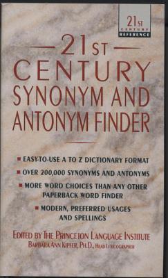 21st Century Synonym and Antonym Finder