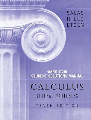 Student Solutions Manual to accompany Calculus: Several Variables, 10e (Chapters 13 - 19)