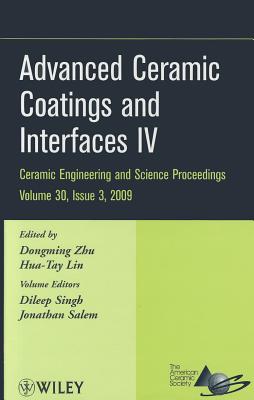 Advanced Ceramic Coatings and Interfaces IV, Volume 30, Issue 3